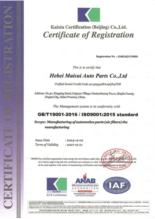 ISO 9001:2015