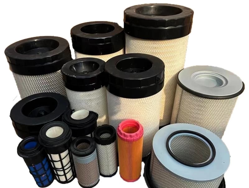 High dust holding capacity air filter element for truck-Guohao heavy duty filter