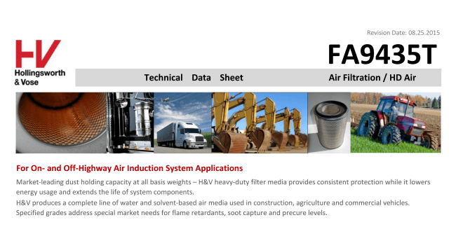 The Perfect Application of HV Filter Paper in Guohao Filter Agricultural Engine Assembly
